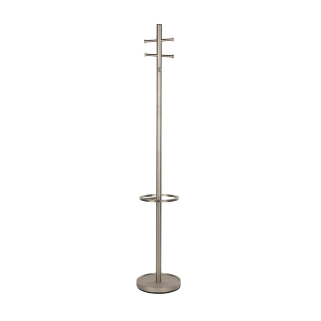Modern European furniture - Brushed Chrome Coat Rack - www.oroa.com
