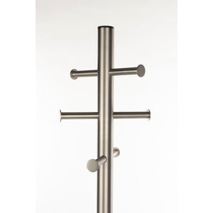   Modern European furniture - Brushed Chrome Coat Rack - www.oroa.com | Oroa.com