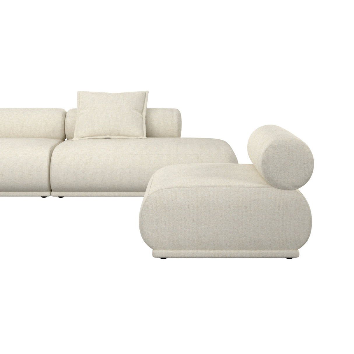   Modern European furniture - 4-Seater Left-Armed Sofa - www.oroa.com | Oroa.com