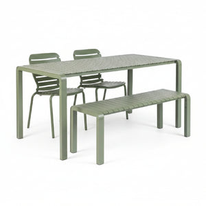   Modern European furniture - Aluminum Outdoor Garden Table & Chair Set - www.oroa.com | Oroa.com