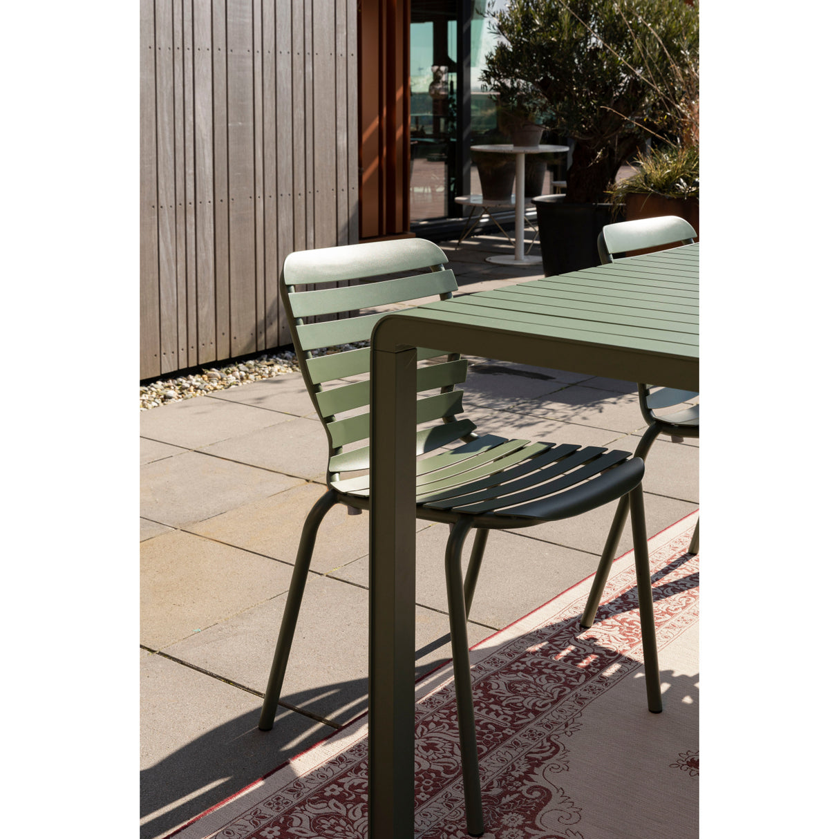   Modern European furniture - Aluminum Garden Table & Chair Set (6) - www.oroa.com | Oroa.com