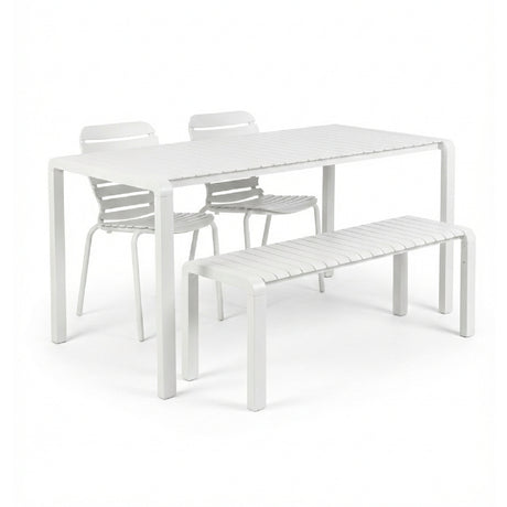   Modern European furniture - Aluminum Outdoor Garden Table & Chair Set - www.oroa.com | Oroa.com