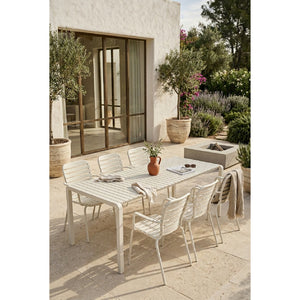   Modern European furniture - Aluminum Garden Table & Armchair Set (6) - www.oroa.com | Oroa.com