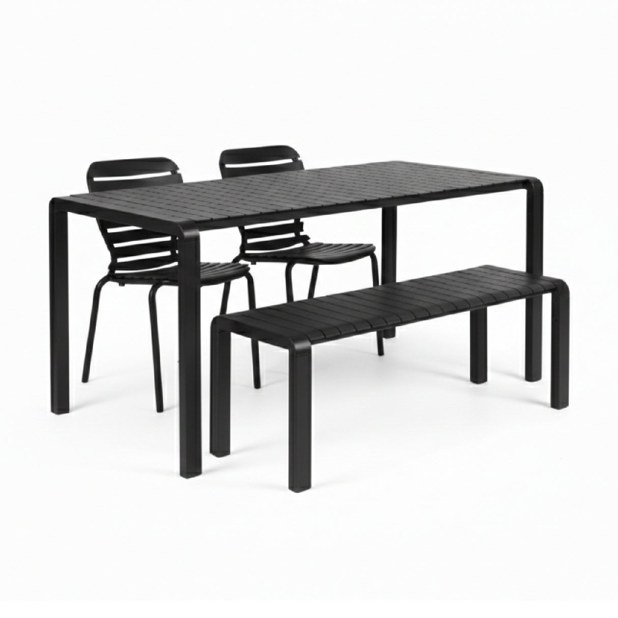   Modern European furniture - Aluminum Outdoor Garden Table & Chair Set - www.oroa.com | Oroa.com