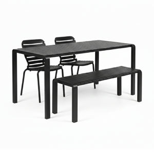   Modern European furniture - Aluminum Outdoor Garden Table & Chair Set - www.oroa.com | Oroa.com