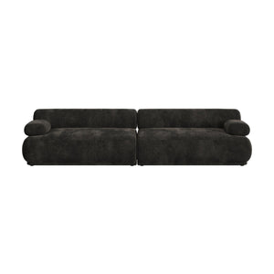   Modern European furniture - Brown 3-Seather Sofa - www.oroa.com | Oroa.com