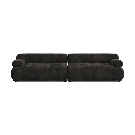  Modern European furniture - Brown 3-Seather Sofa - www.oroa.com | Oroa.com