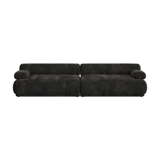 Modern European furniture - Brown 3-Seather Sofa - www.oroa.com