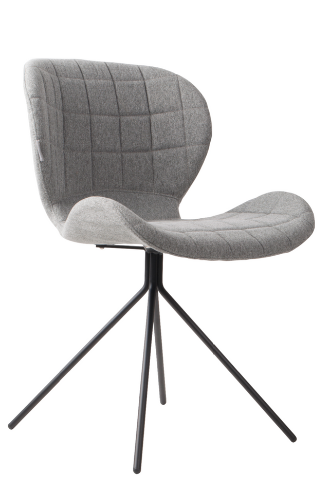 Square Quilted Dining Chairs (2) | Zuiver Omg | OROA.com