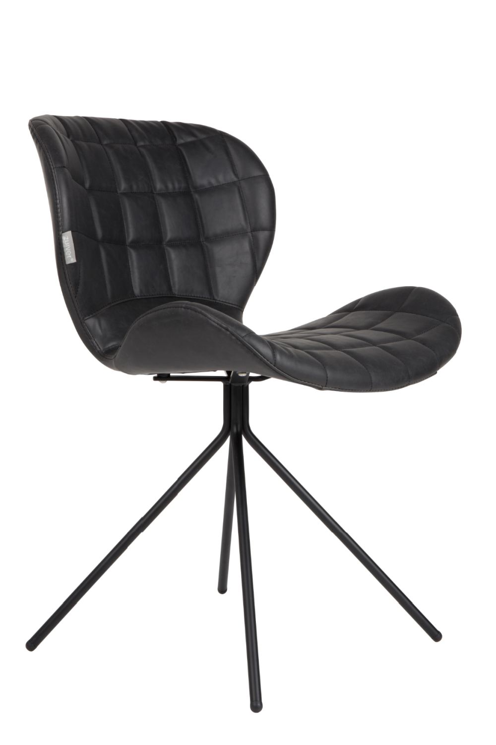 Quilted Leather Dining Chairs (2) | Zuiver Omg | Oroa.com