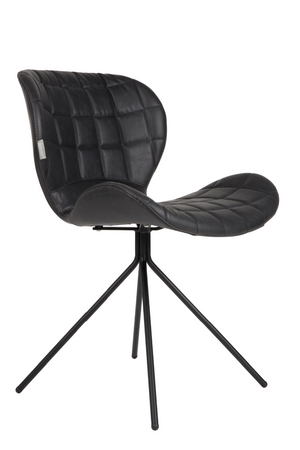 Quilted Leather Dining Chairs (2) | Zuiver Omg | Oroa.com