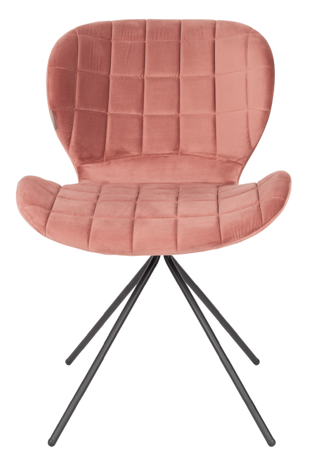Quilted Velvet Dining Chairs (2) | Zuiver Omg | OROA.com