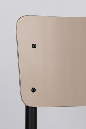 Steel-Framed Stackable Chairs (4) | Zuiver Back To School | Oroa.com