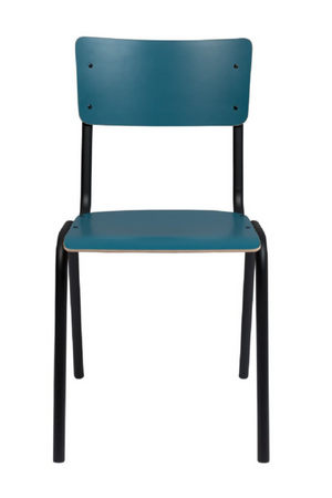 Steel-Framed Stackable Chairs (4) | Zuiver Back To School | Oroa.com