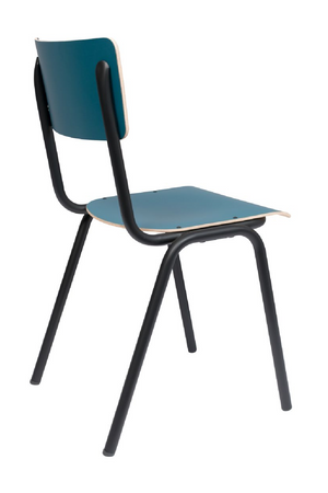 Steel-Framed Stackable Chairs (4) | Zuiver Back To School | Oroa.com
