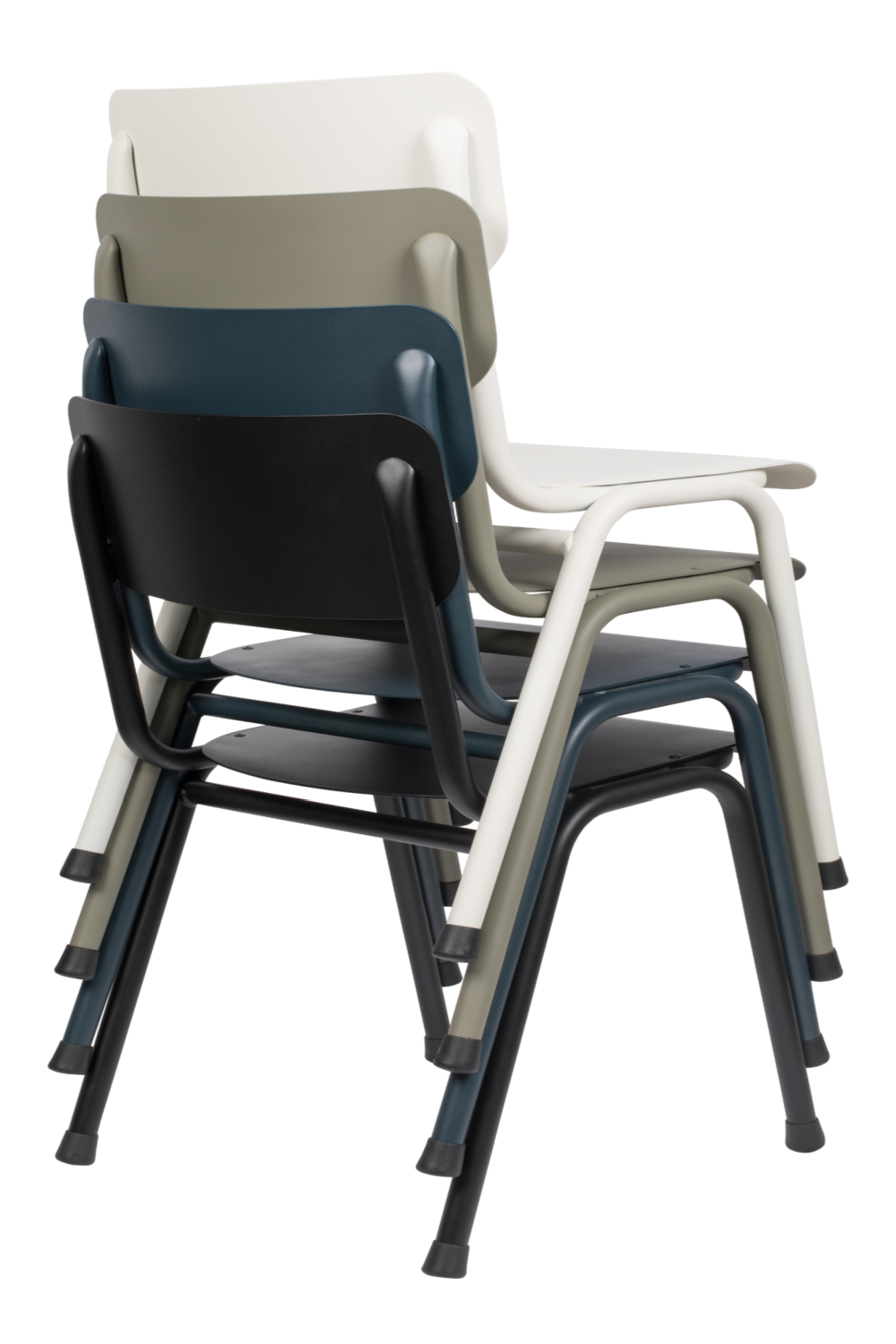 Aluminum Stackable Outdoor Chairs (2) | Zuiver Back To School | Oroa.com