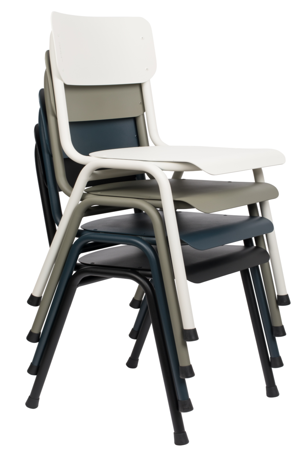 Aluminum Stackable Outdoor Chairs (2) | Zuiver Back To School | Oroa.com