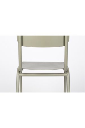 Aluminum Stackable Outdoor Chairs (2) | Zuiver Back To School | Oroa.com