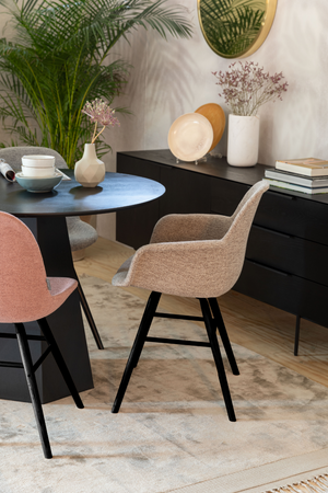 Padded Shell Dining Chairs (2) | Zuiver Albert Kuip | Oroa.com