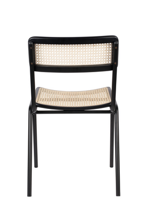 Beech Framed Rattan Dining Chairs (2) | Zuiver Jort | Oroa.com