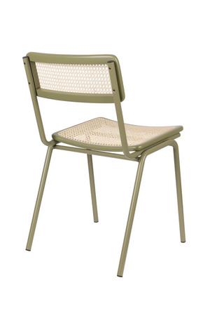 Beech Framed Rattan Dining Chairs (2) | Zuiver Jort | Oroa.com