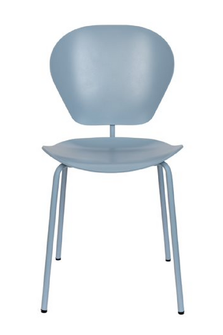 Minimalist Molded Dining Chair (2) | Zuiver The Ocean | OROA.com