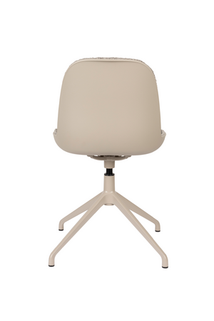 Upholstered Minimalist Swivel Chair (2) | Zuiver Albert | Oroatrade