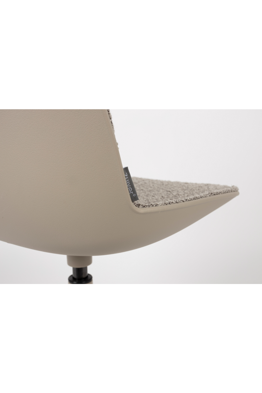 Upholstered Minimalist Swivel Chair (2) | Zuiver Albert | Oroatrade