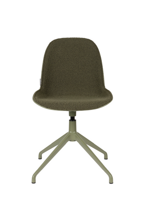 Upholstered Minimalist Swivel Chair (2) | Zuiver Albert | Oroatrade