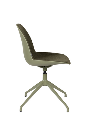 Upholstered Minimalist Swivel Chair (2) | Zuiver Albert | Oroatrade