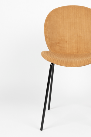 Upholstered Shell Dining Chairs (2) | Zuiver Bonnet | OROA.com