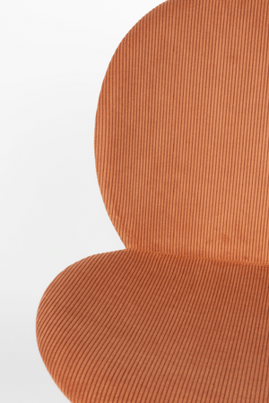 Upholstered Shell Dining Chairs (2) | Zuiver Bonnet | OROA.com