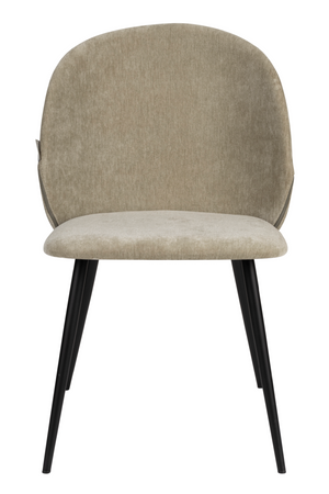 Velvet Curved Dining Chairs (2) | Zuiver Cozy | OROA.com