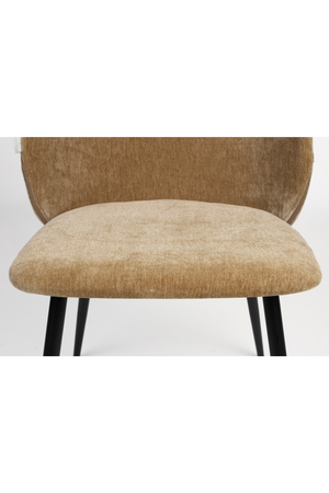 Velvet Curved Dining Chairs (2) | Zuiver Cozy | OROA.com