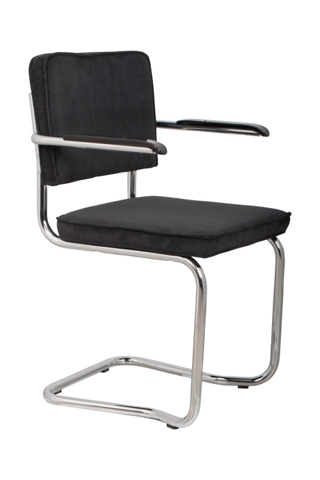 Modern Ribcord Dining Armchair (2) | Zuiver Ridge | OROA.com