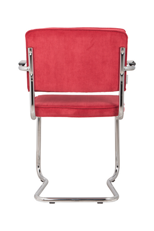 Modern Ribcord Dining Armchair (2) | Zuiver Ridge | OROA.com