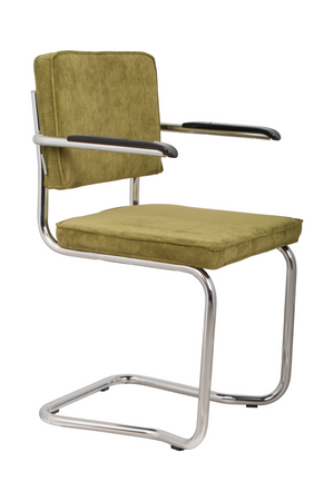 Modern Ribcord Dining Armchair (2) | Zuiver Ridge | OROA.com