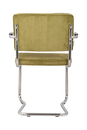 Modern Ribcord Dining Armchair (2) | Zuiver Ridge | OROA.com