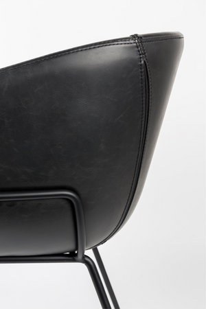 Baseball-Stitched Leather Armchairs (2) | Zuiver Feston | OROA.com