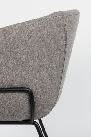 Gray Upholstered Armchairs (2) | Zuiver Feston | OROA.com