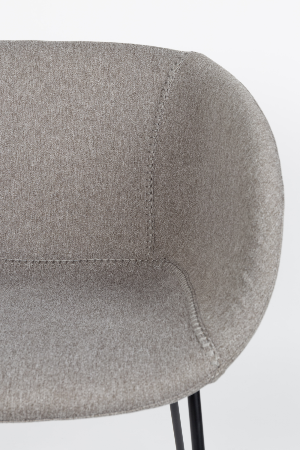 Gray Upholstered Armchairs (2) | Zuiver Feston | OROA.com