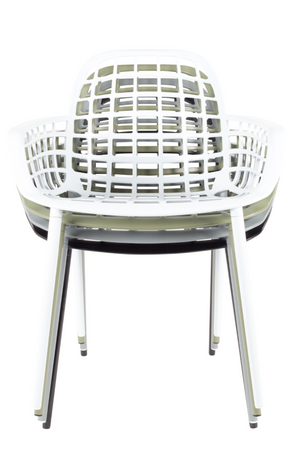 Aluminum Garden Dining Armchairs (2) | Zuiver Albert Kuip | Oroa.com