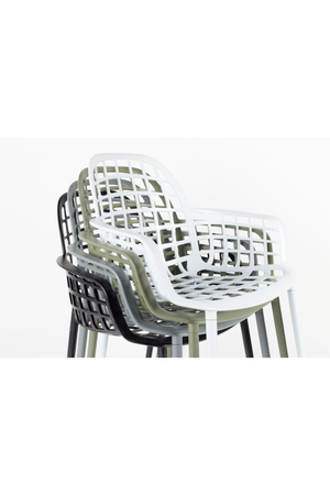 Aluminum Garden Dining Armchairs (2) | Zuiver Albert Kuip | Oroa.com