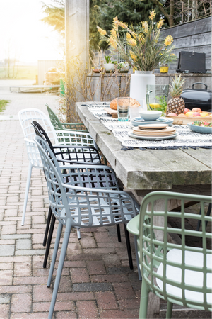 Aluminum Garden Dining Armchairs (2) | Zuiver Albert Kuip | Oroa.com