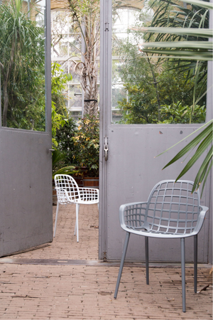 Aluminum Garden Dining Armchairs (2) | Zuiver Albert Kuip | Oroa.com