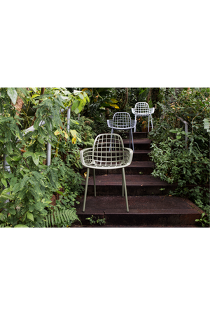 Aluminum Garden Dining Armchairs (2) | Zuiver Albert Kuip | Oroa.com