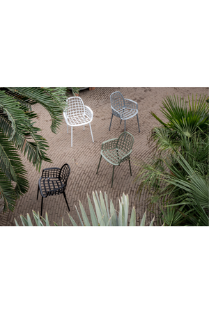 Aluminum Garden Dining Armchairs (2) | Zuiver Albert Kuip | Oroa.com