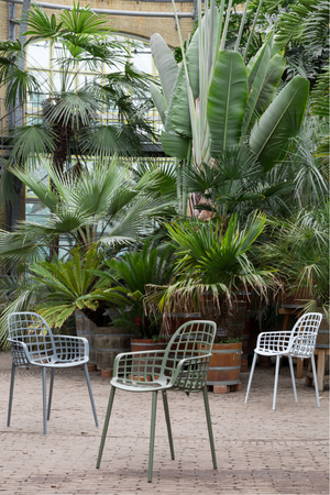 Aluminum Garden Dining Armchairs (2) | Zuiver Albert Kuip | Oroa.com