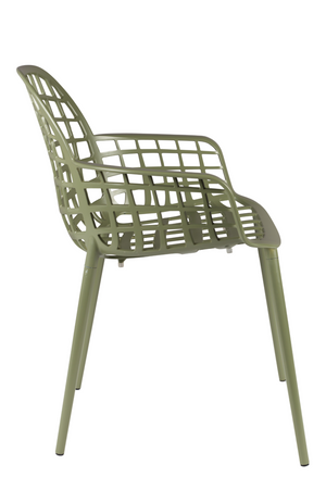 Aluminum Garden Dining Armchairs (2) | Zuiver Albert Kuip | Oroa.com