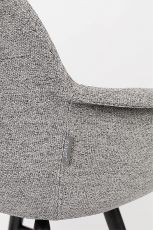 Fabric Upholstered Dining Armchairs (2) | Zuiver Albert Kuip | Oroa.com